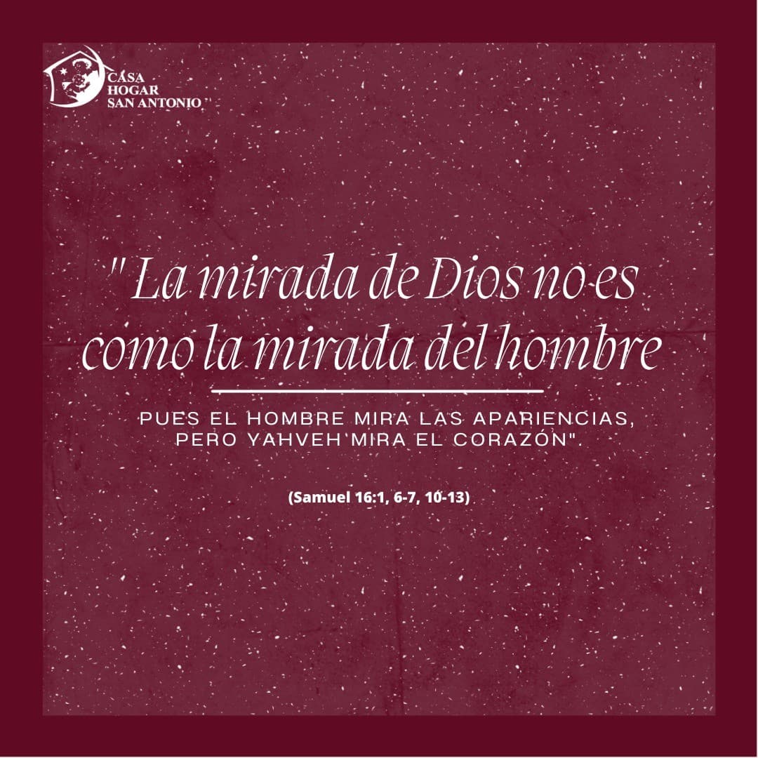 ¡Aprendamos a mirar el corazón