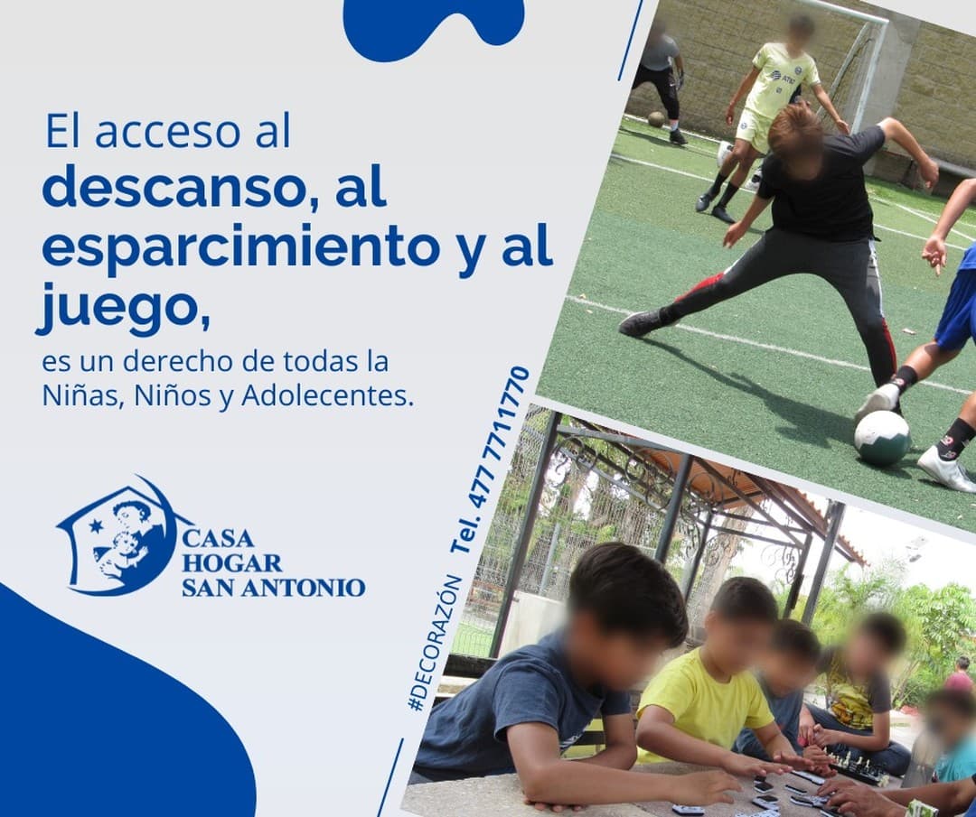 Descansar, jugar y divertirse son derechos de todas las Niñas, Niños y Adolescentes