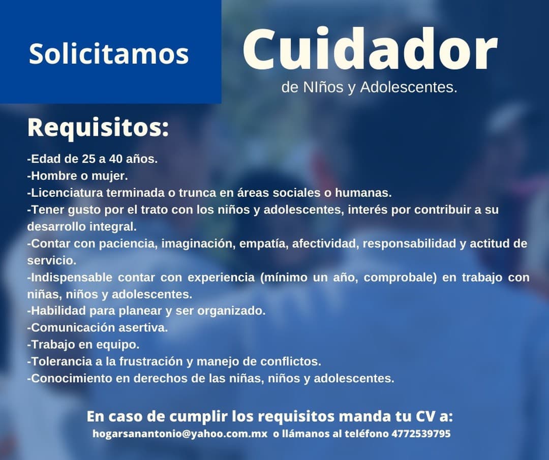 ¡Forma parte de nuestro equipo