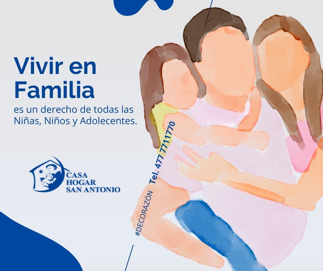 Vivir en familia es un derecho prioritario de las niñas, niños y adolescentes
