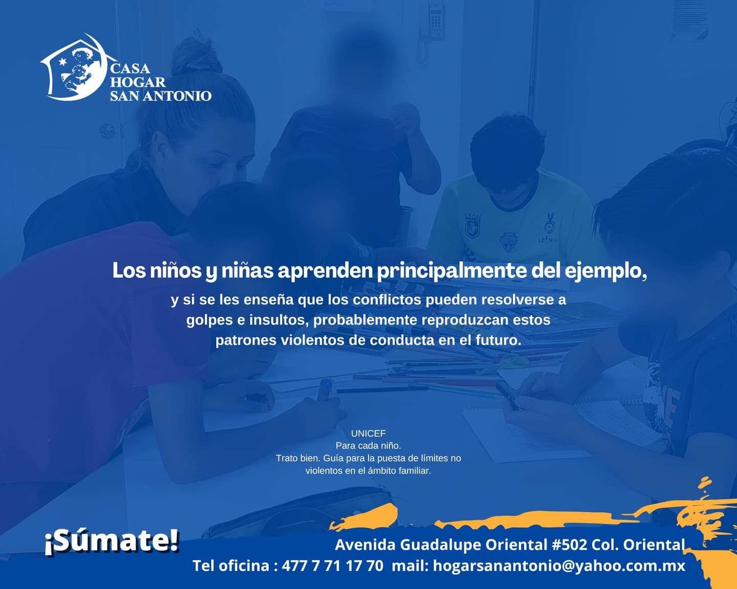 ¡Seamos buen ejemplo