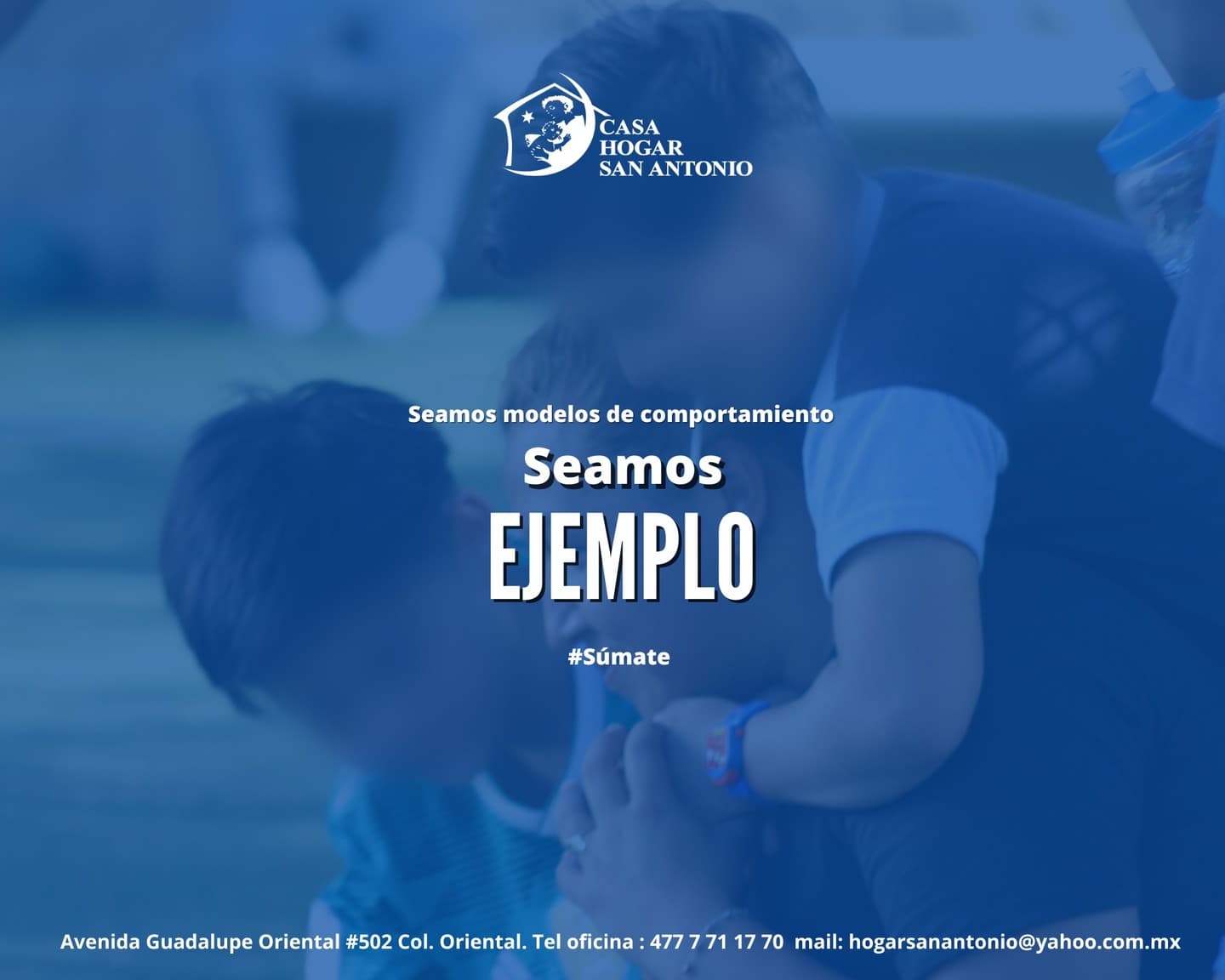 Tomemos acción, seamos ajemplo de una vida buena