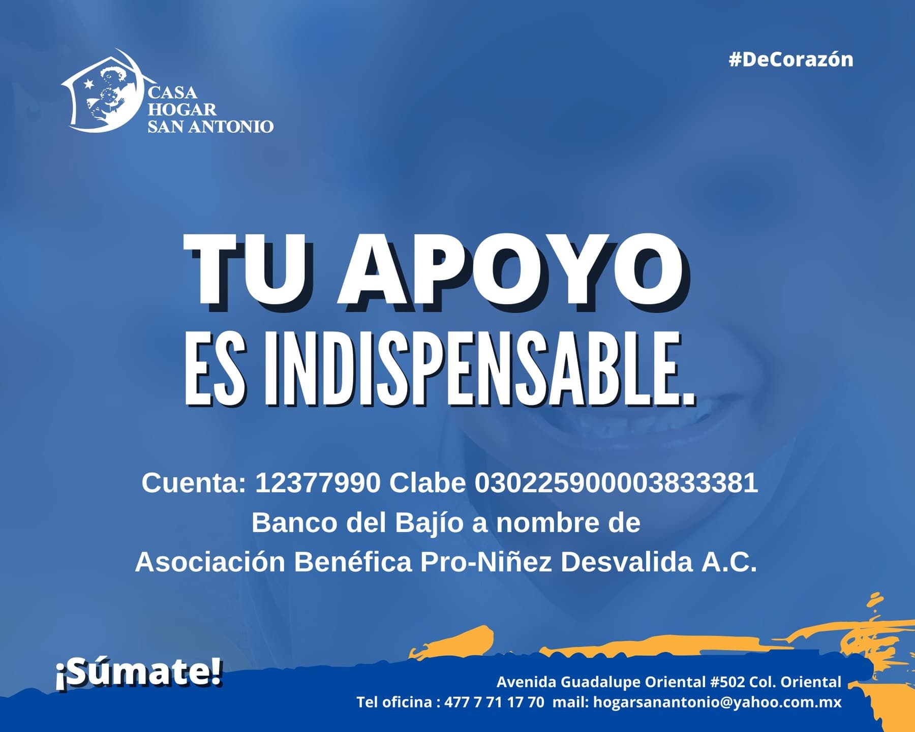 Tu colaboración es muy importante