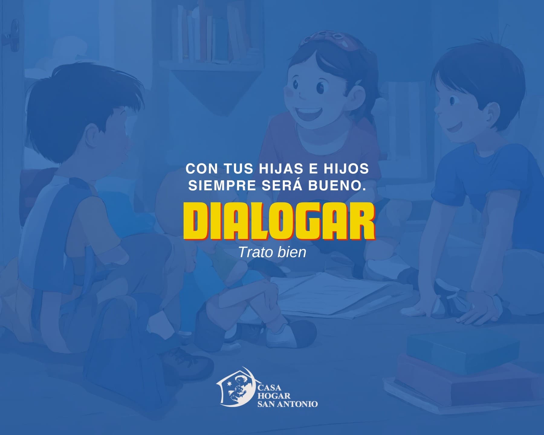 𝗗𝗶𝗮𝗹𝗼𝗴𝗮𝗿: a partir de conversaciones, madres, padres y cuidadores