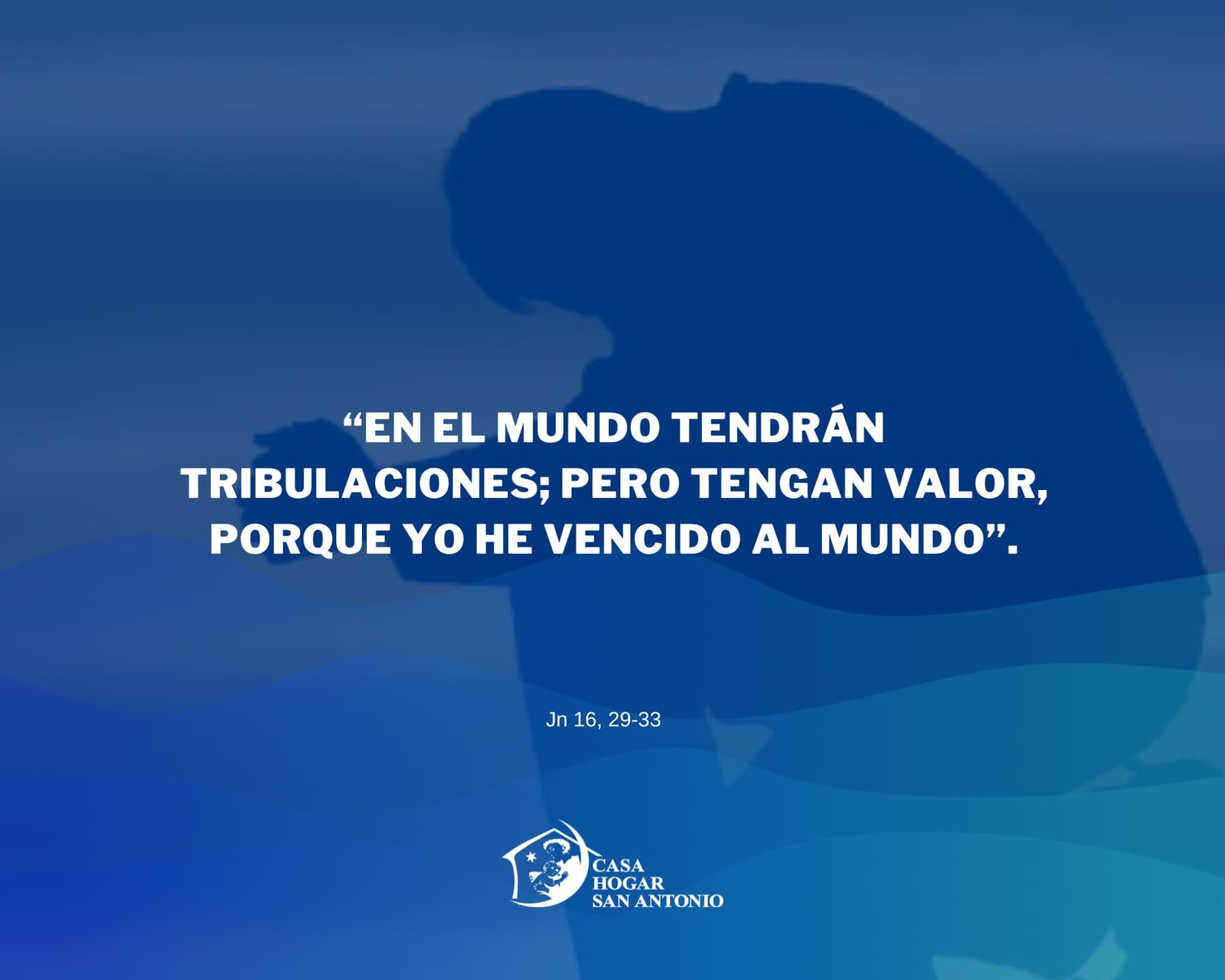 Ponemos nuestra confienza en quien ha vencido al mundo