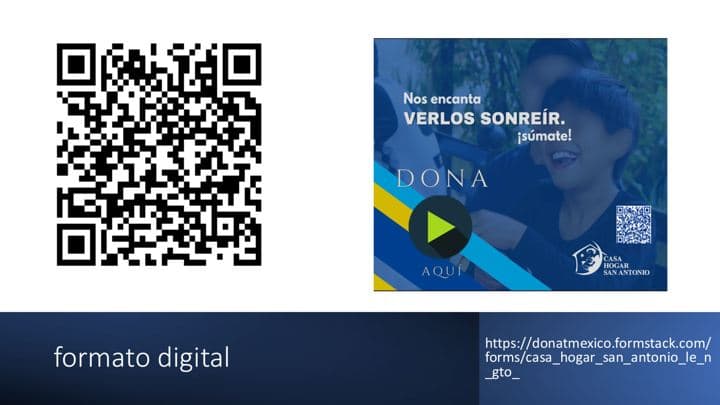 Ayúdanos a transformar vidas