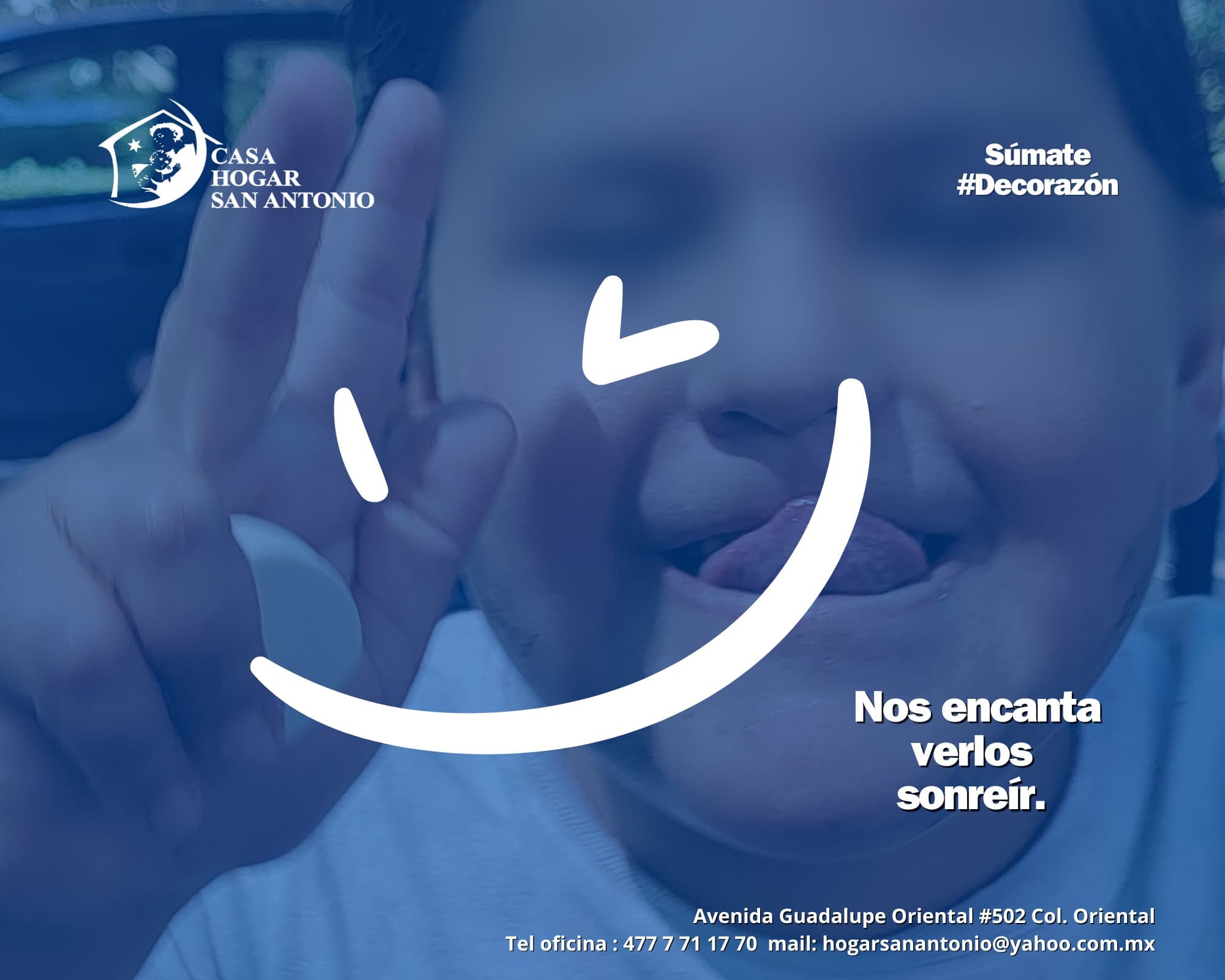 ¡Nos encanta verlos sonreír