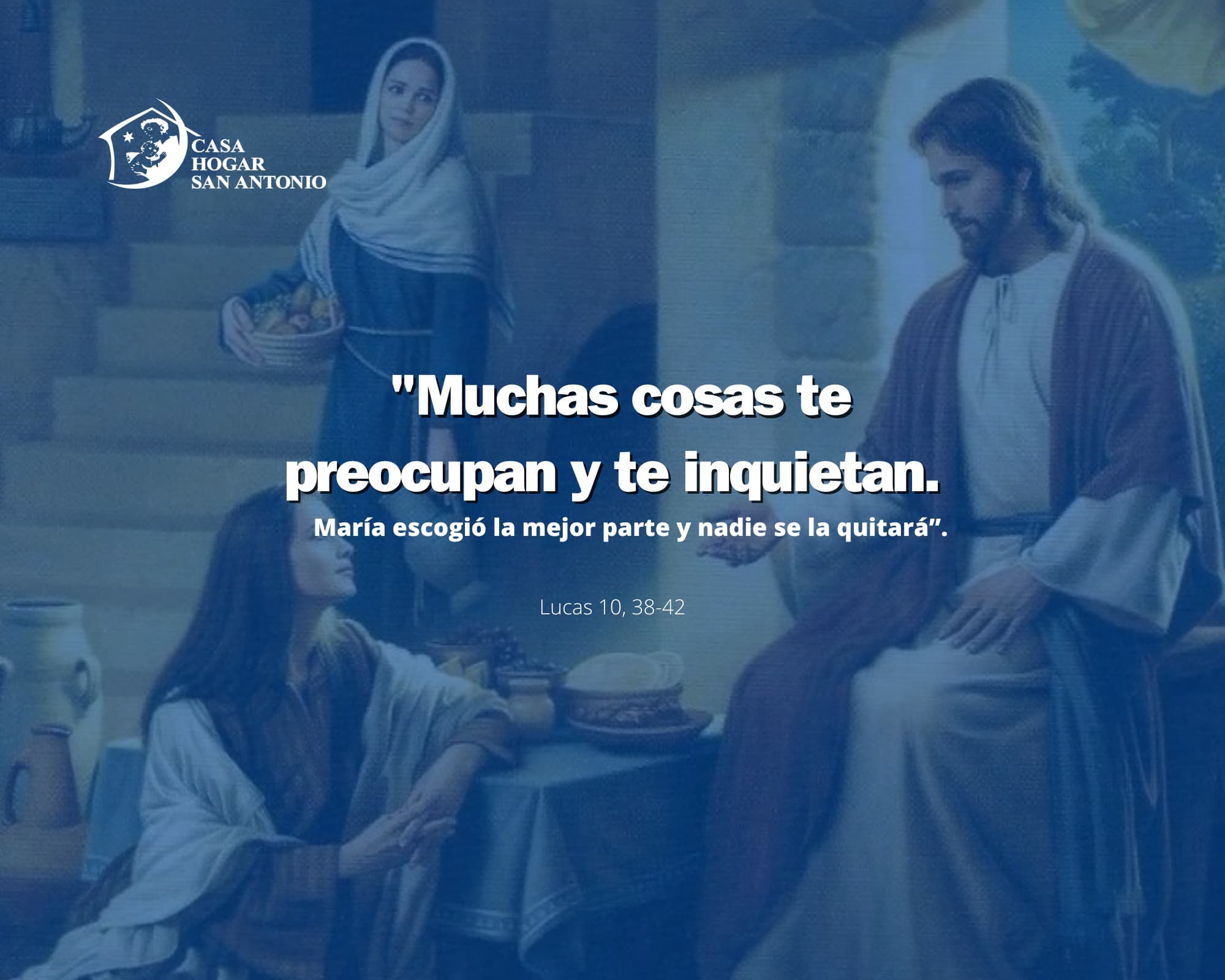 🏠✨ Marta y María reciben a Jesús… ¿y nosotros