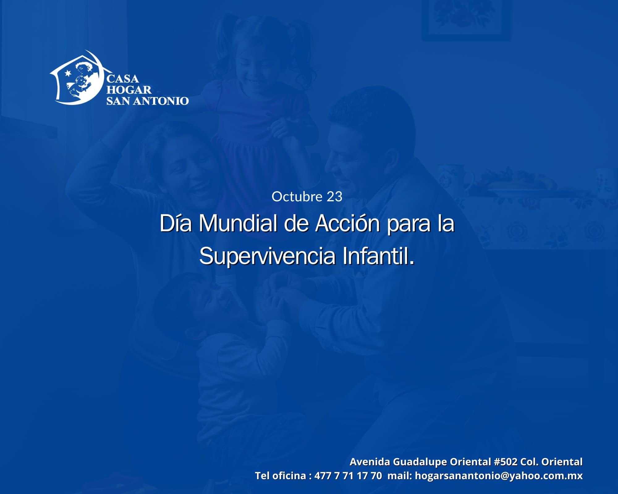 Hoy es el Día Mundial de Acción para la Supervivencia Infantil