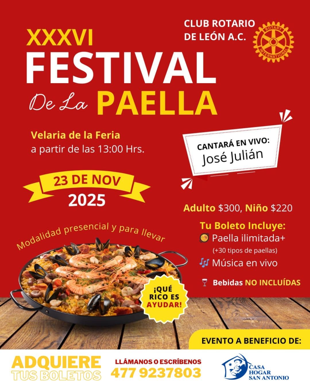 ¡Te invitamos al Festival de la Paella 2025