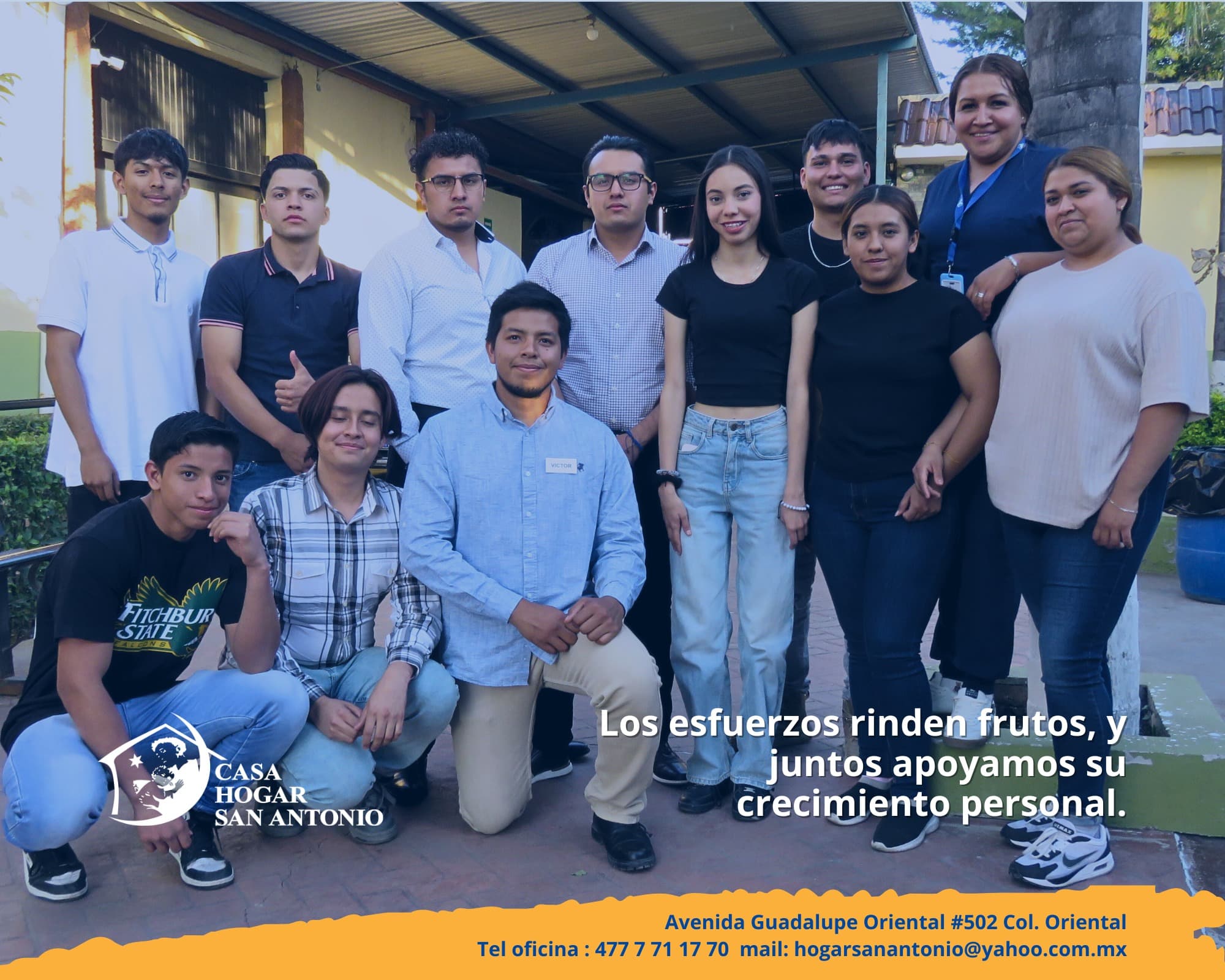 Los esfuerzos rinden fruto y juntos apoyamos su crecimiento personal