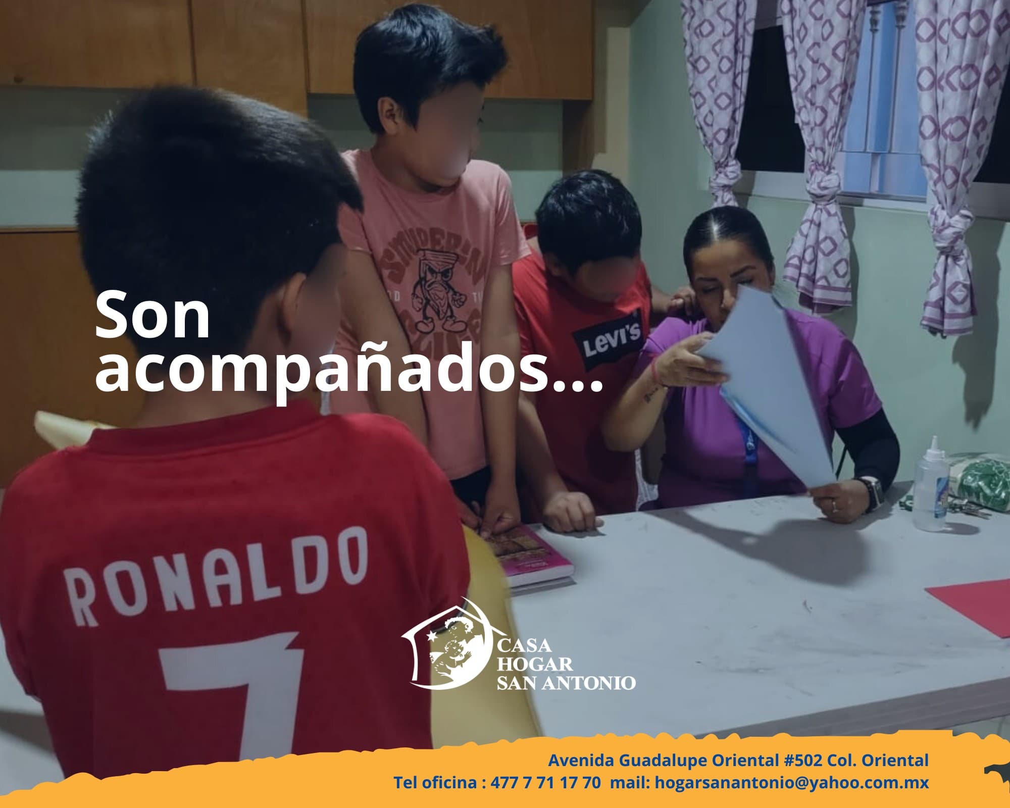 Para un niño, ser acompañado significa mucho más que estar cerca de un adulto