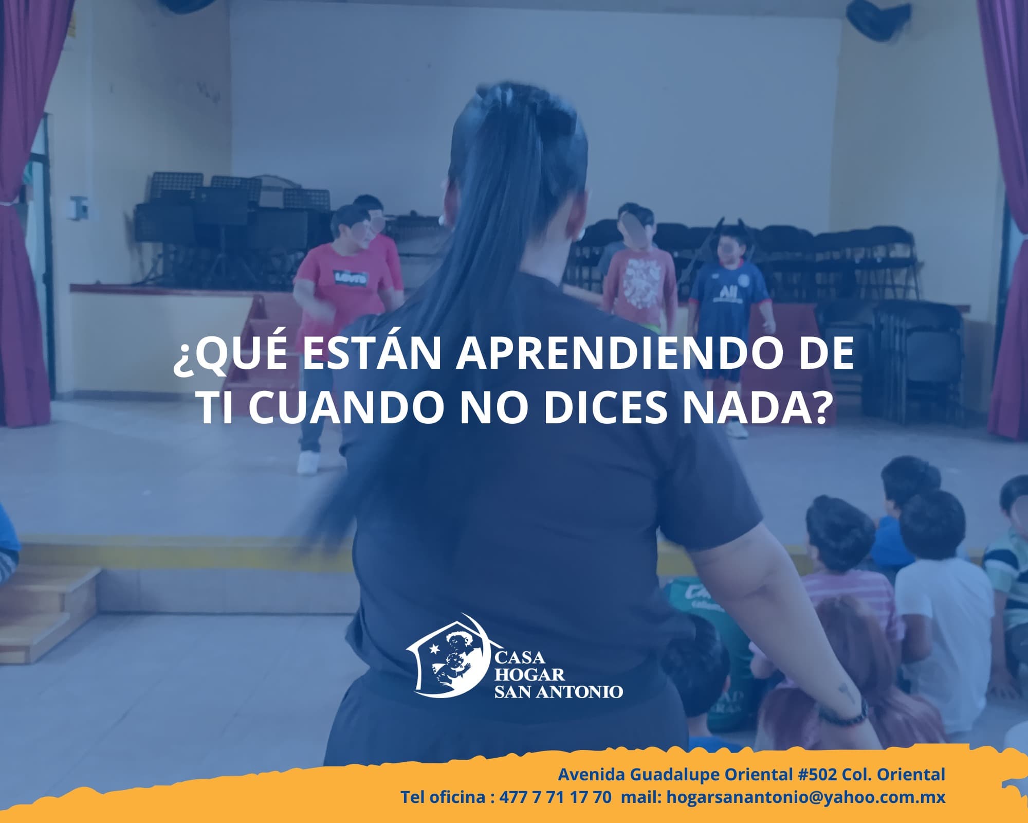 ¿QUÉ ESTÁN APRENDIENDO DE TI CUANDO NO DICES NADA