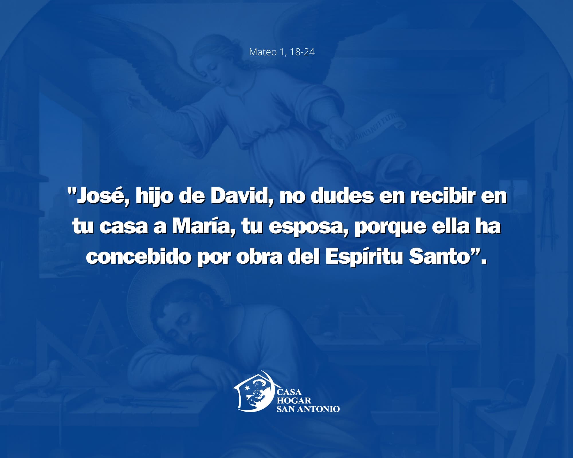 San José también tuvo su propia "Anunciación"