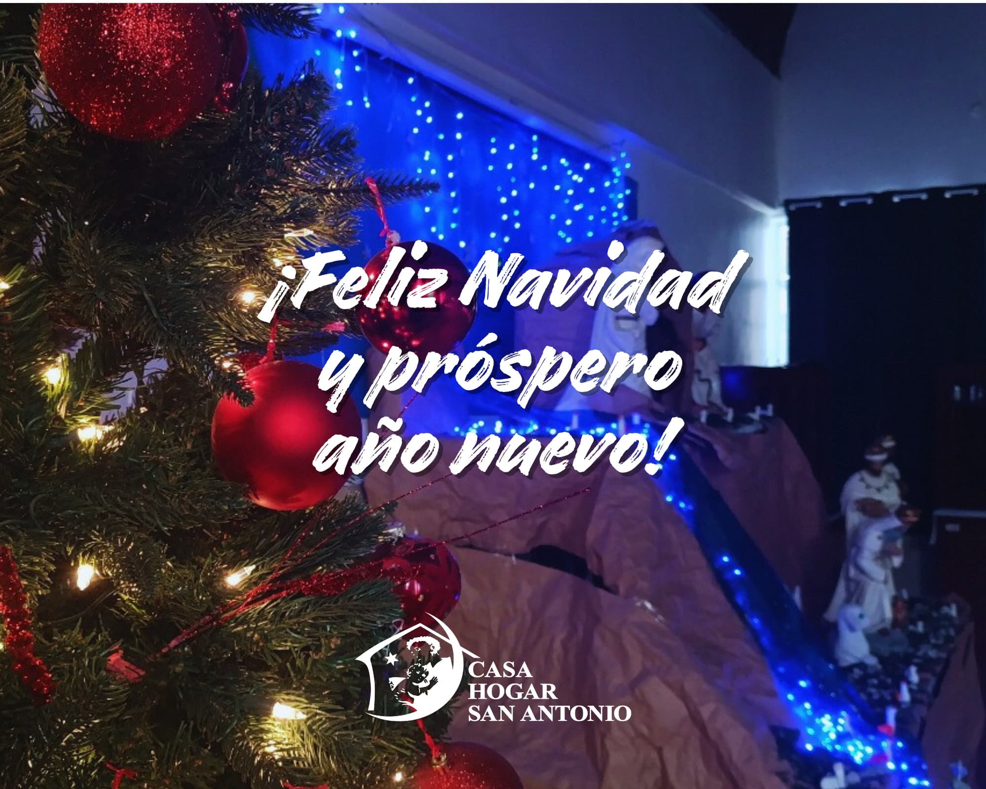 "En Casa Hogar San Antonio, la Navidad no se mide por lo que hay bajo el árbol, sino por el amor que nos une"