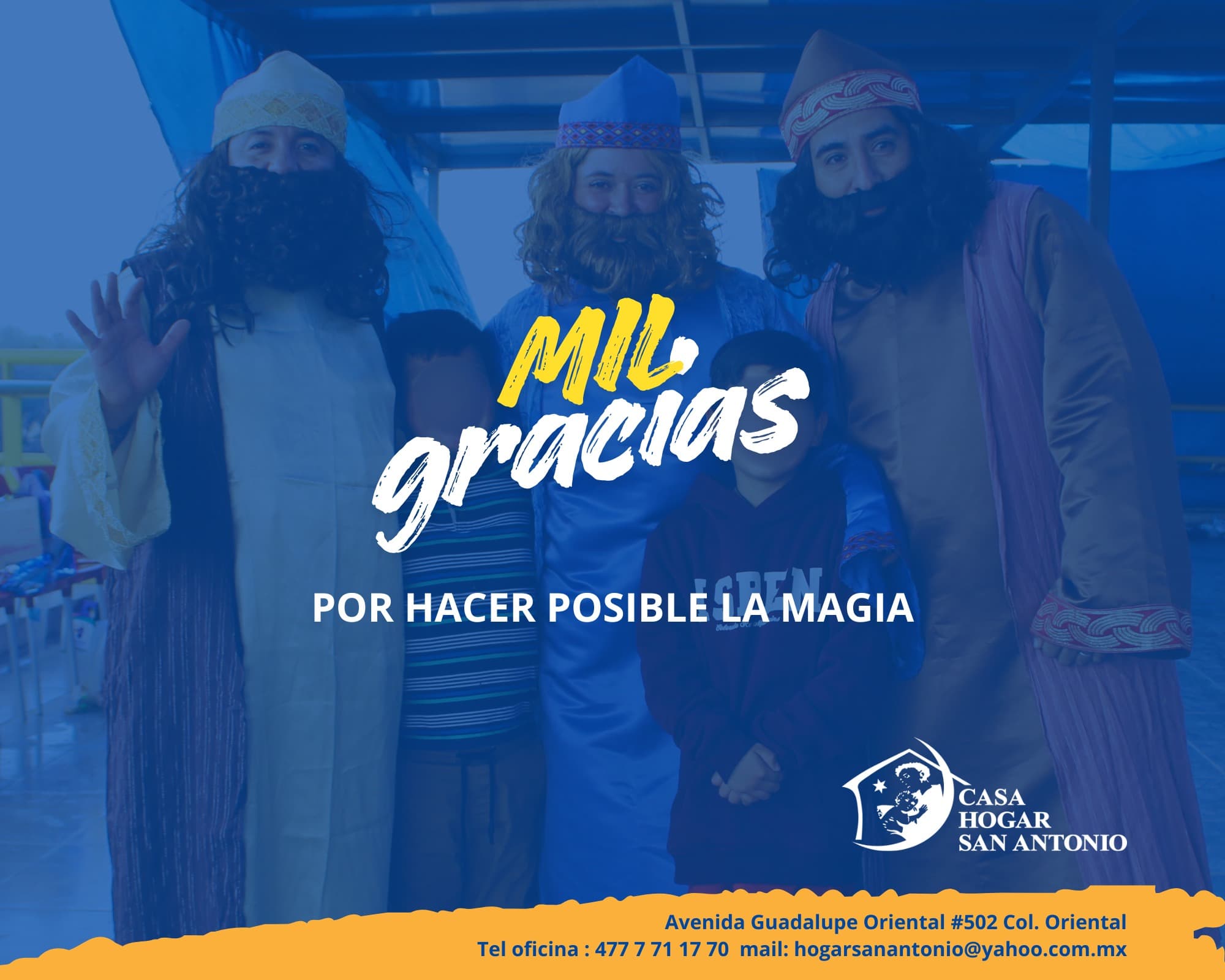 ¡GRACIAS POR HACER POSIBLE LA MAGIA