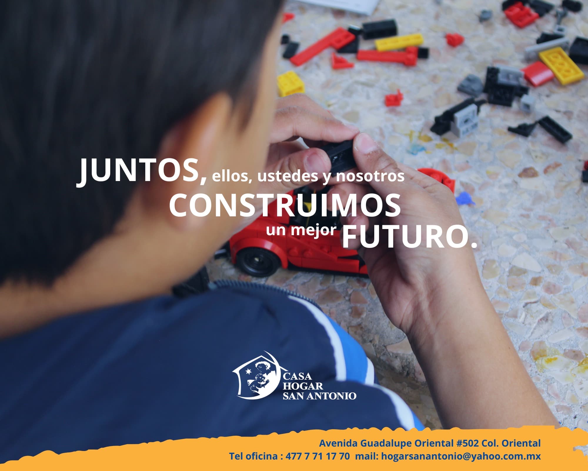 En Casa Hogar San Antonio, cada niño y adolescente es una semilla de futuro, y la comunidad es la tierra que la hace crecer