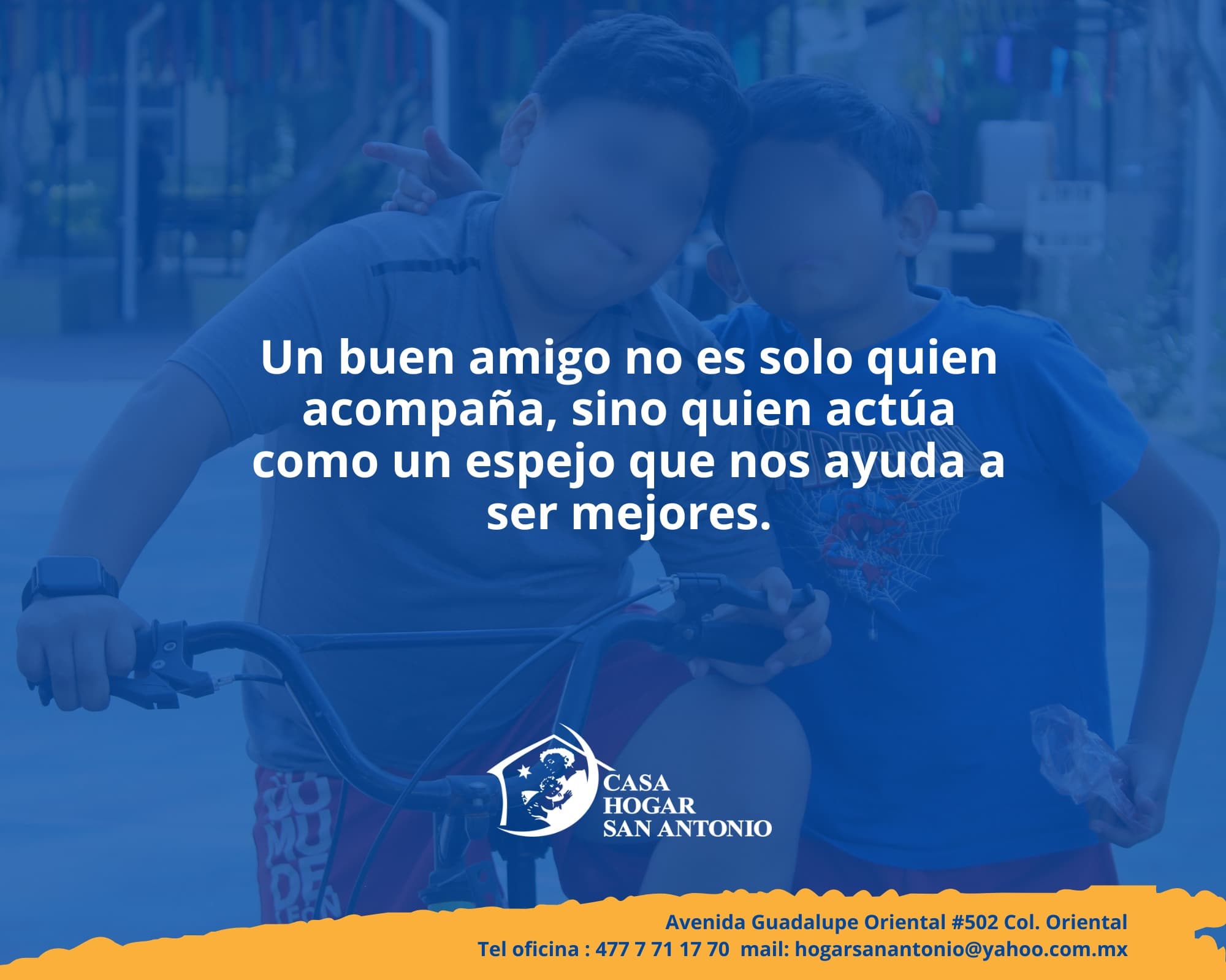 Ser un buen amigo es tan importante como tenerlo