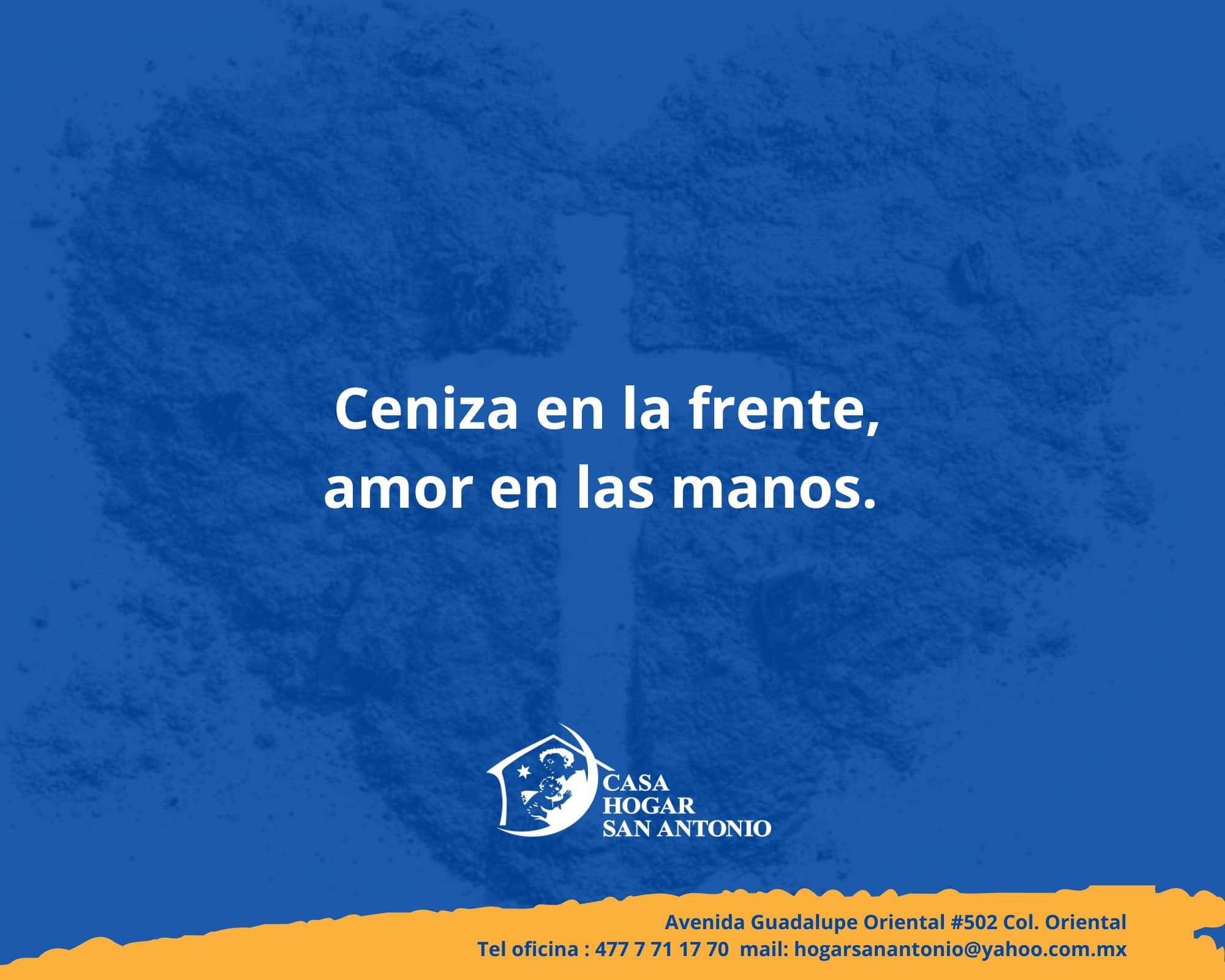 Hoy iniciamos la Cuaresma con el Miércoles de Ceniza