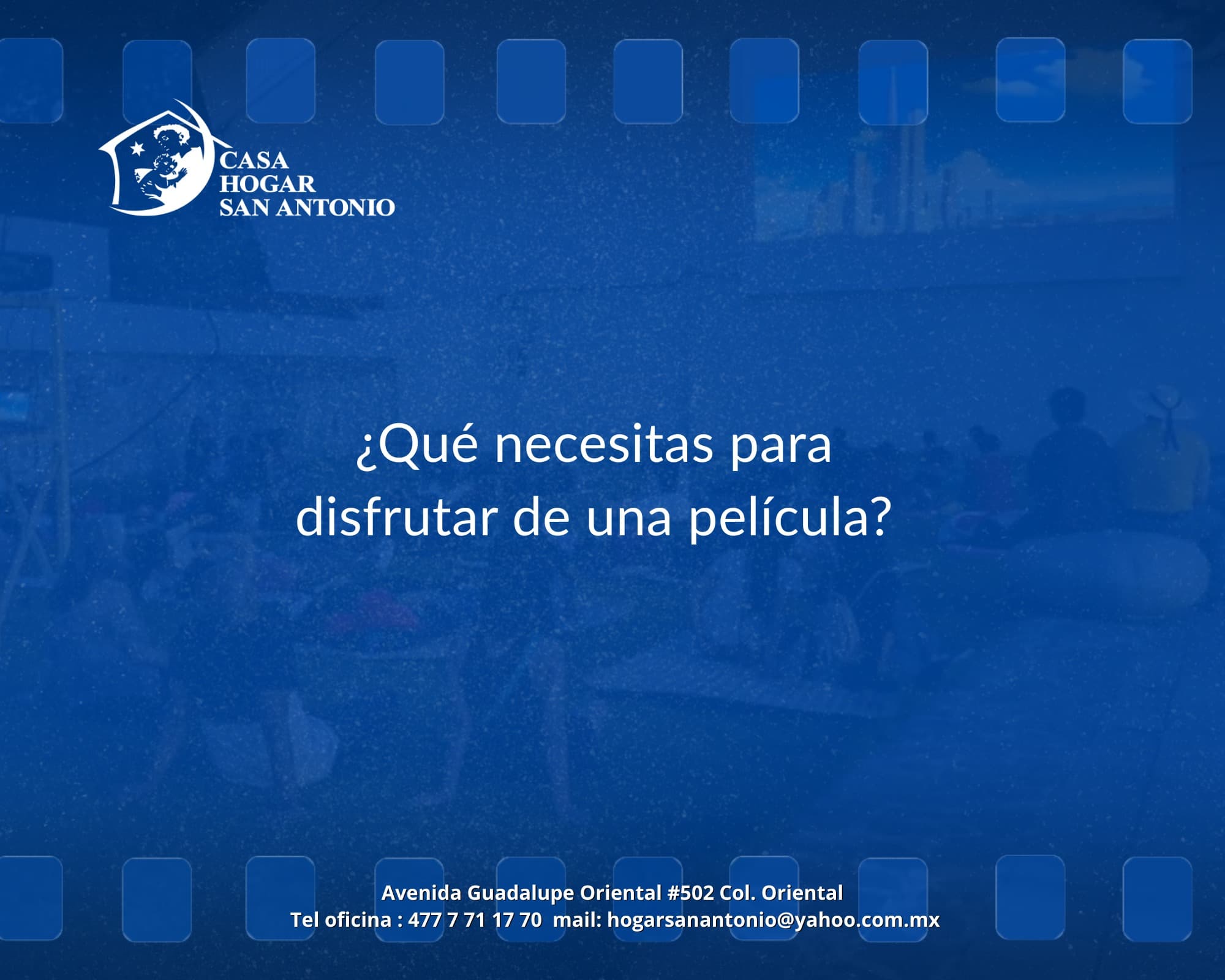 Compártenos tus recomendaciones para disfrutar al máximo de una buena tarde de películas