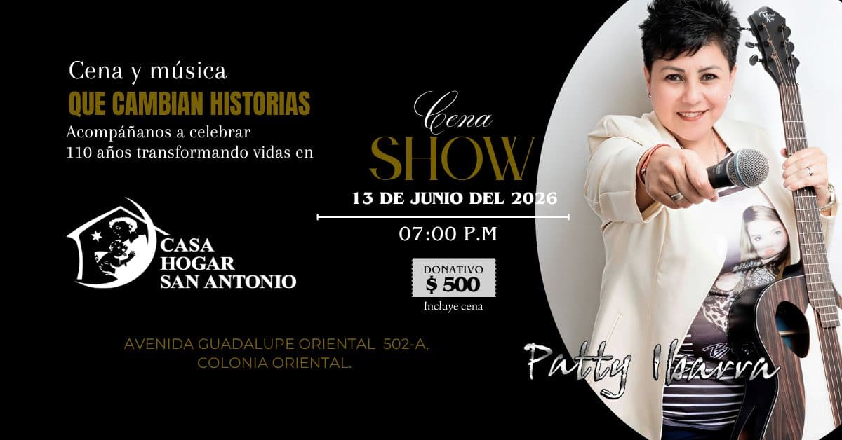 Acompáñanos el próximo 13 de junio del 2026 a celebrar 110 años transformando vidas, viviremos una noche espectacular y nos encantaría contar con tu presencia